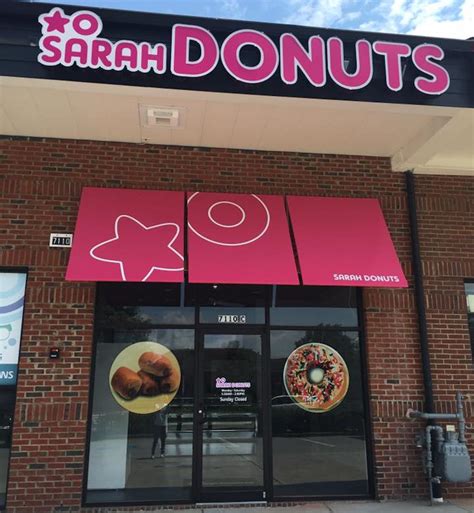 Sarah donuts - Sarah Donuts. 5860 Jimmy Carter Blvd #155, Norcross, GA 30071. Perhaps a bit off the beaten path in Norcross, Sarah Donuts is worth the trip for cult followers of the bakery's red velvet doughnuts. Kids love the creative yeasted doughnuts that look like lions, and they're pretty hard for adults to resist, too.